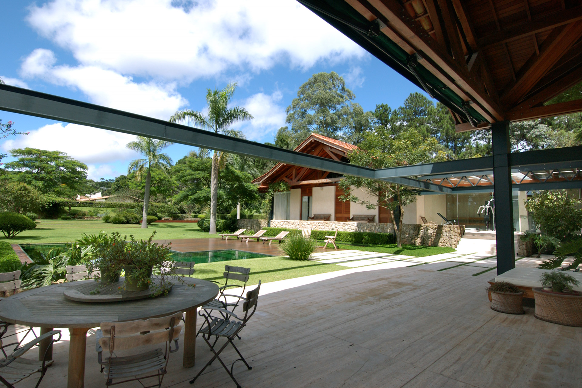 Piscina Área Externa - Casa Campo IC Cotia SP